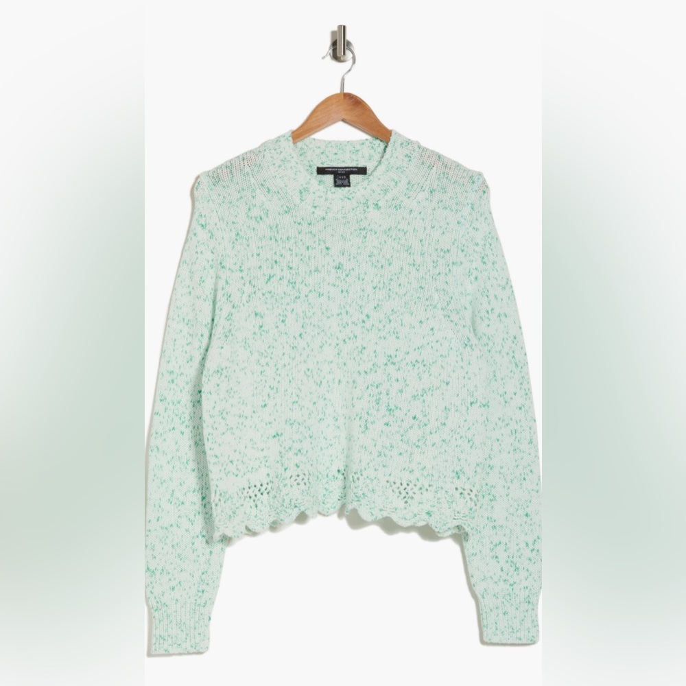 French Connection ScallopHem Sweater in size US8